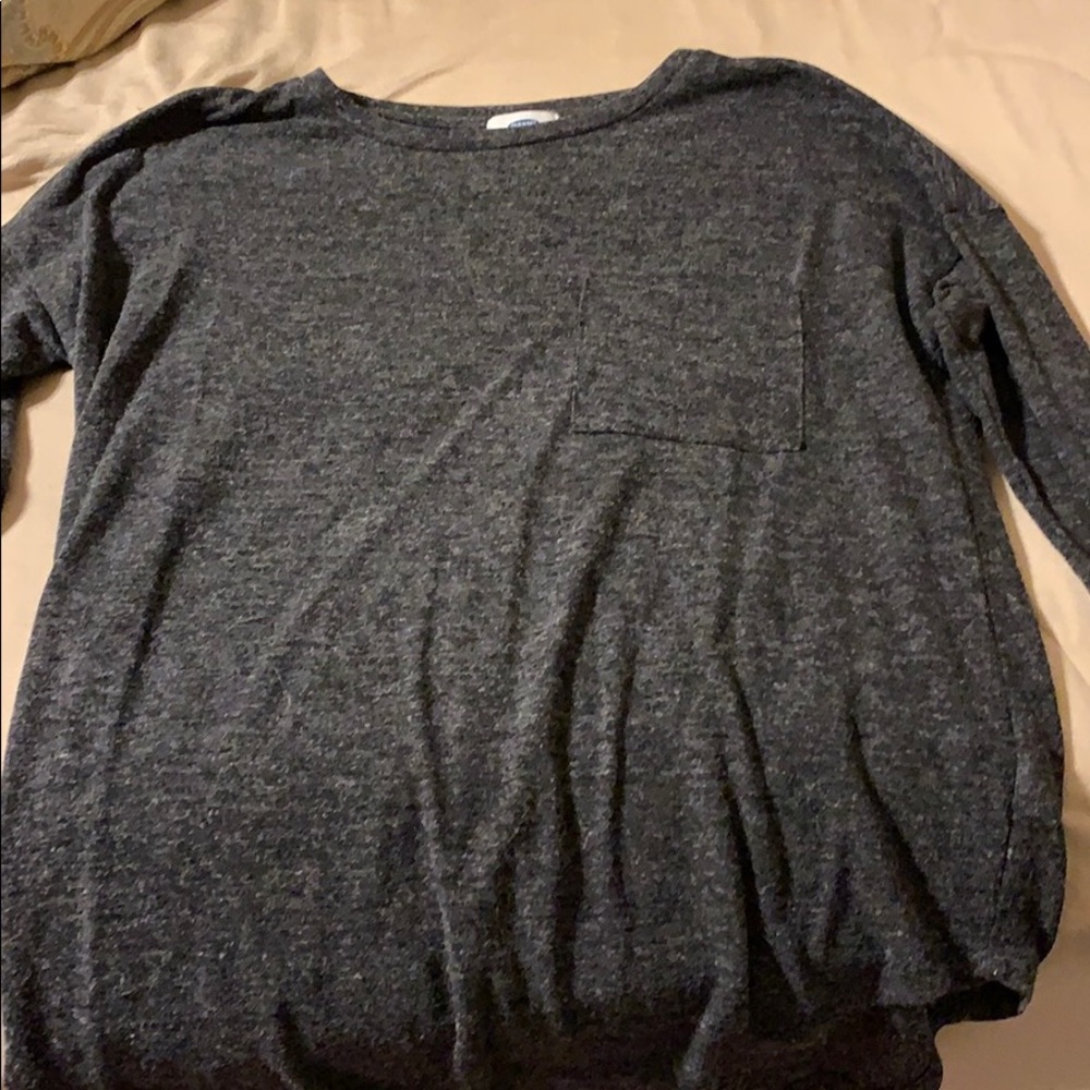 Dark grey old navy tunic